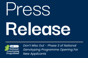 Read more about the article Press Release: Don’t Miss Out – Phase 3 of National Genotyping Programme Opening For New Applicants